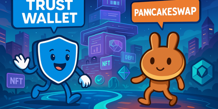 Trust Wallet to PancakeSwap